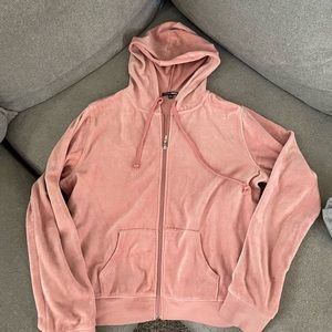 Pink Velour Suit
